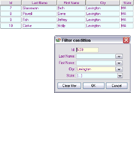 DataWindow with applied filter